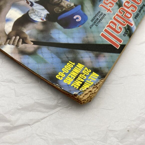 Vintage Baseball Digest 1984 lot of 4 issues June Aug Oct Nov‎ Acceptable **read - Picture 5 of 7